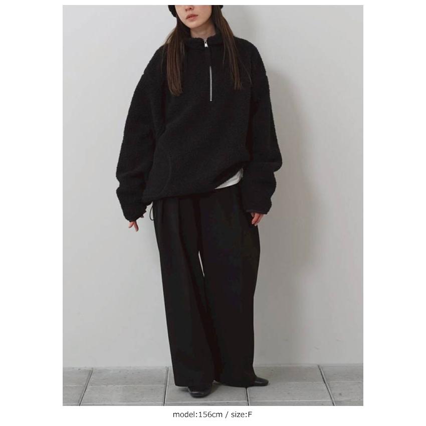 トゥデイフル TODAYFUL 2026Winter トップス Napping Halfzip Blouson 10月下旬〜11月中旬予約 ナッピングハーフジップブルゾン 長袖 12620205 26冬の画像