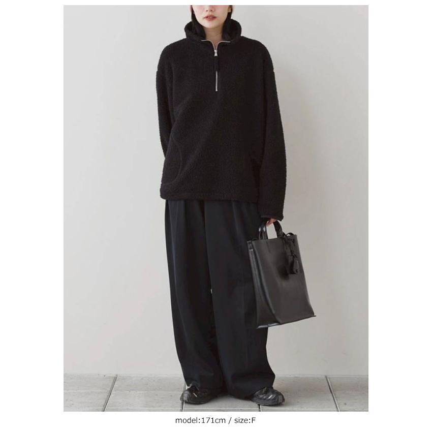 トゥデイフル TODAYFUL 2026Winter トップス Napping Halfzip Blouson 10月下旬〜11月中旬予約 ナッピングハーフジップブルゾン 長袖 12620205 26冬の画像