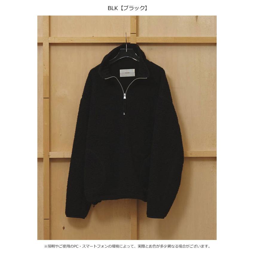 トゥデイフル TODAYFUL 2026Winter トップス Napping Halfzip Blouson 10月下旬〜11月中旬予約 ナッピングハーフジップブルゾン 長袖 12620205 26冬の画像