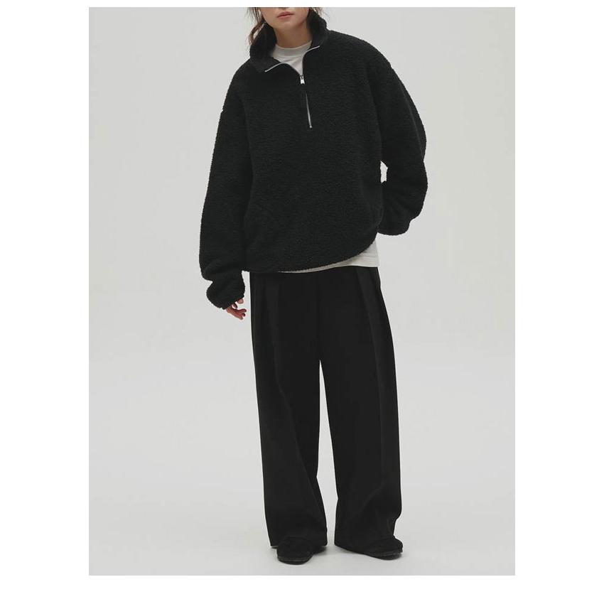 トゥデイフル TODAYFUL 2026Winter トップス Napping Halfzip Blouson 10月下旬〜11月中旬予約 ナッピングハーフジップブルゾン 長袖 12620205 26冬の画像