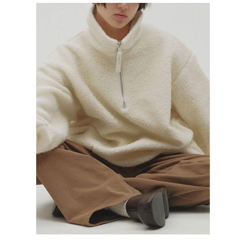 トゥデイフル TODAYFUL 2026Winter トップス Napping Halfzip Blouson 10月下旬〜11月中旬予約 ナッピングハーフジップブルゾン 長袖 12620205 26冬の画像