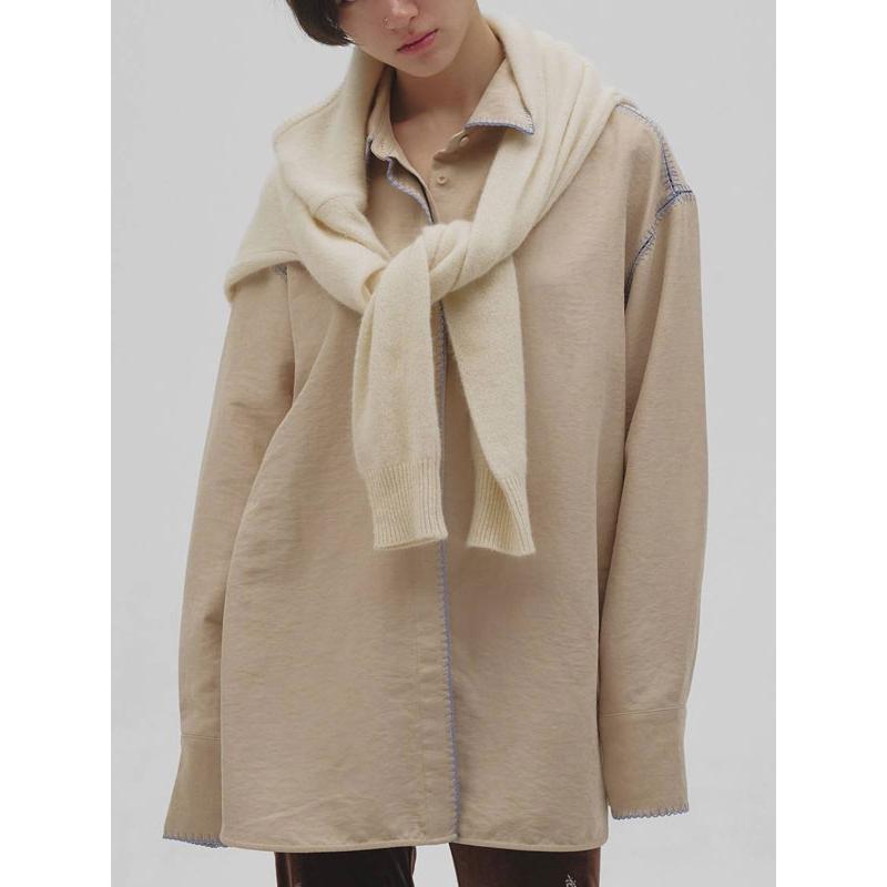 TODAYFUL トゥデイフル 2026Winter トップス Softsuede Embroidery