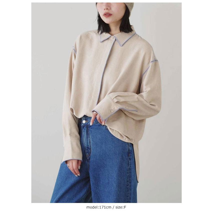 TODAYFUL トゥデイフル 2026Winter トップス Softsuede Embroidery