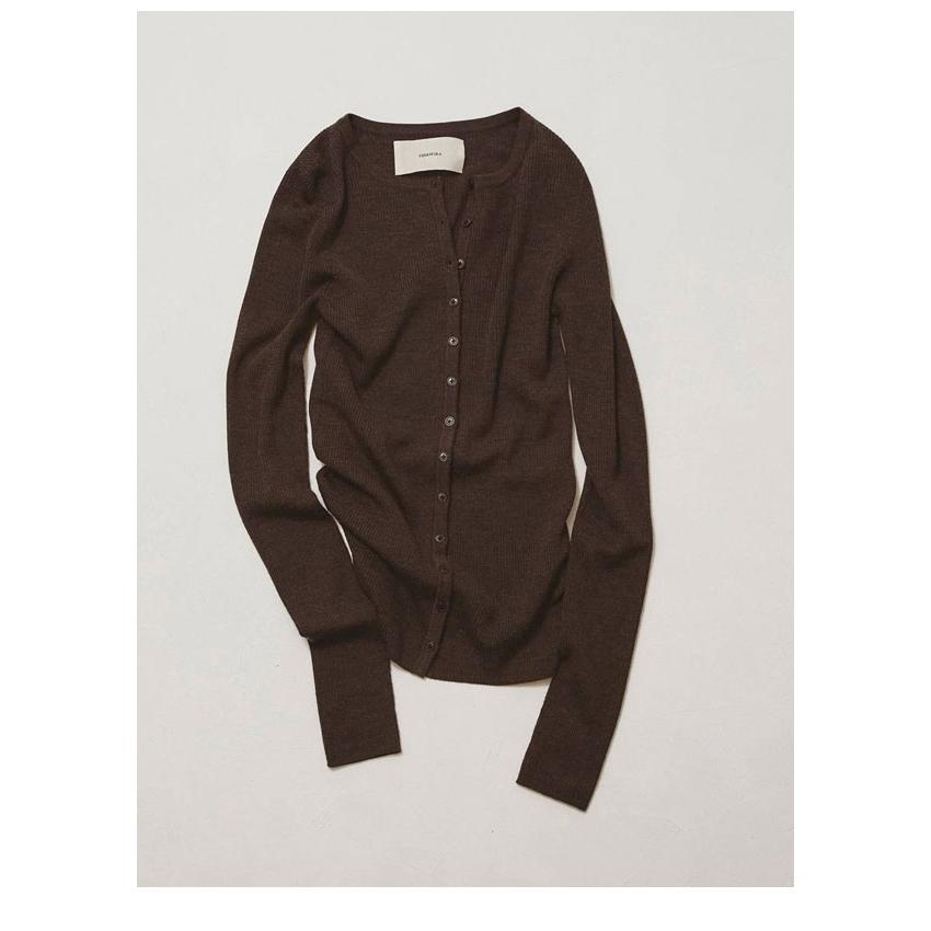 rinmama★トゥデイフル★新品未使用★ウール ニット カーディガン TODAYFUL トゥデイフル 2026Prefall トップス Silkwool Knit Cardigan