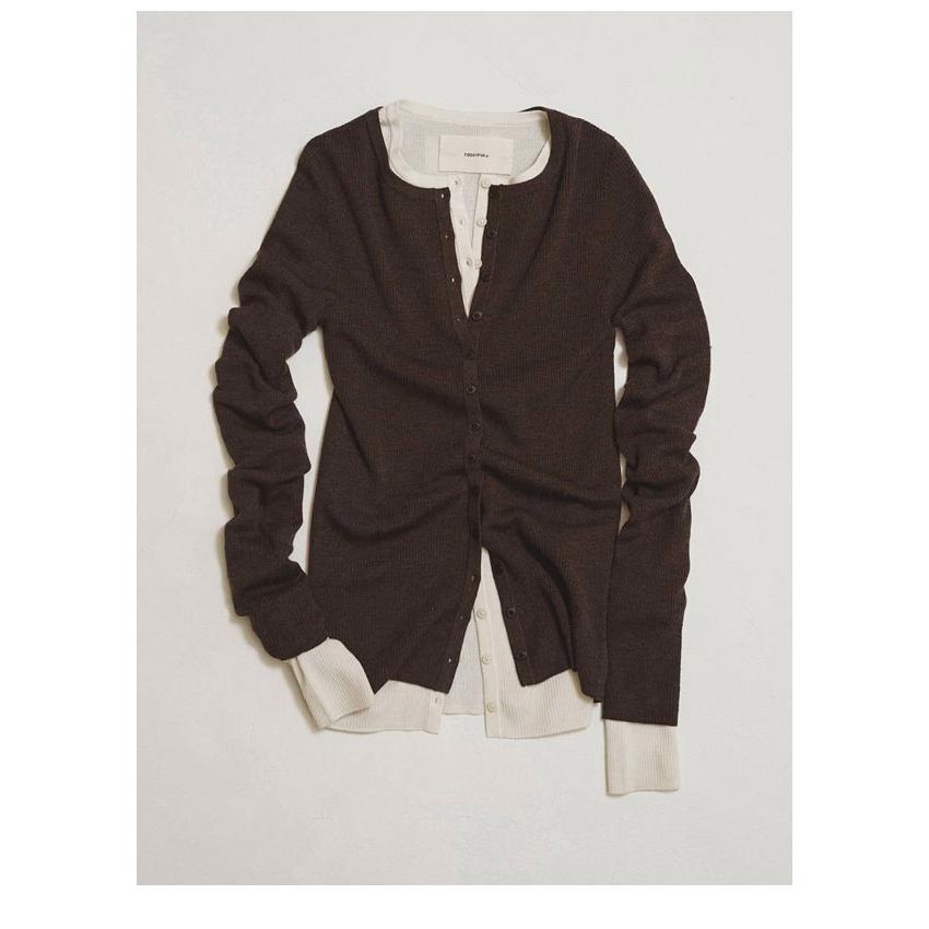 TODAYFUL トゥデイフル 2026Prefall トップス Silkwool Knit Cardigan