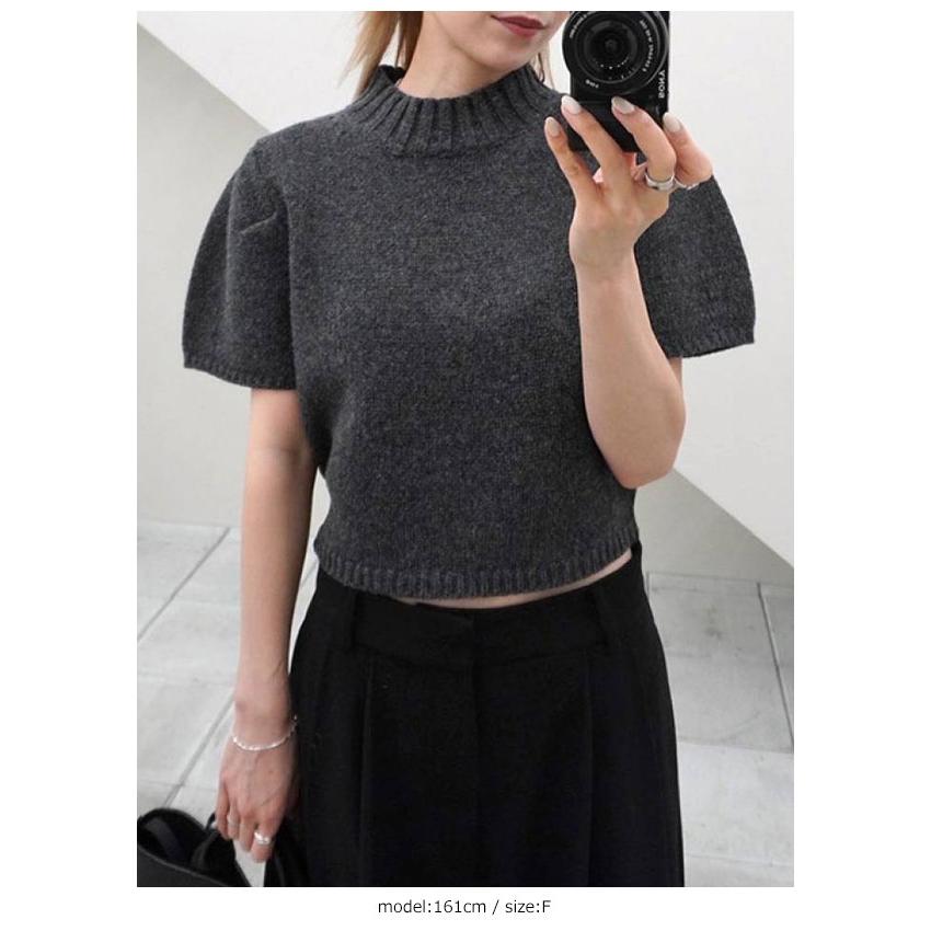 TODAYFUL トゥデイフル 2026Prefall トップス Wool100% Puffsleeve