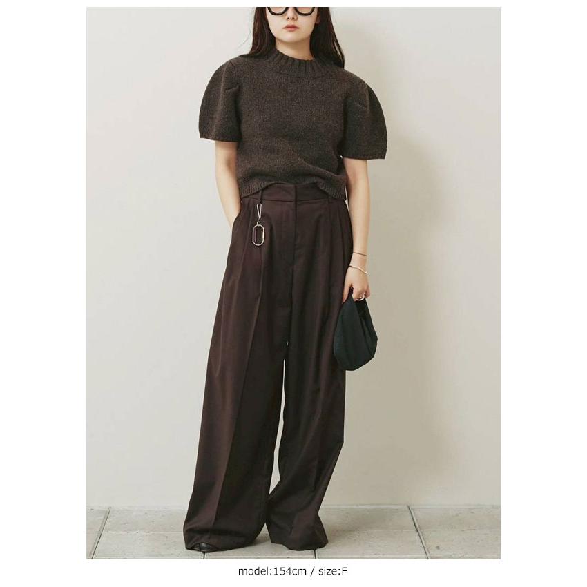 TODAYFUL トゥデイフル 2026Prefall トップス Wool100% Puffsleeve
