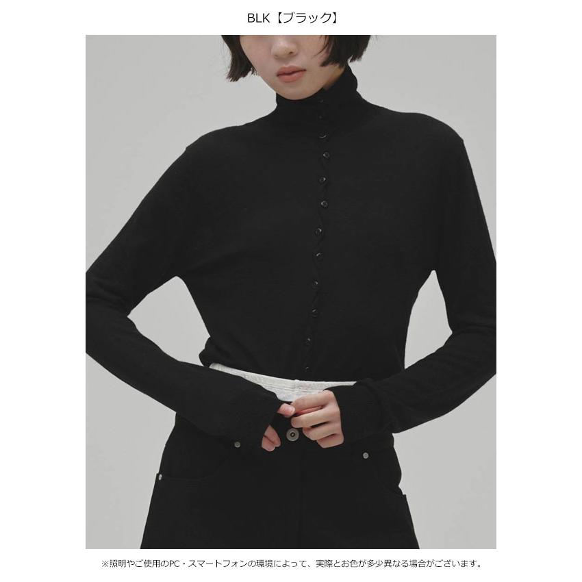 TODAYFUL トゥデイフル 2026Prefall トップス Turtleneck Button Knit