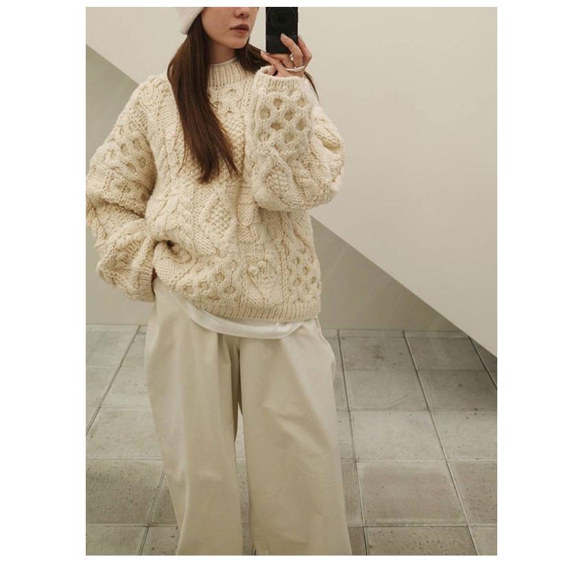 TODAYFUL トゥデイフル 2026Prefall トップス Pattern Hand Knit 10月