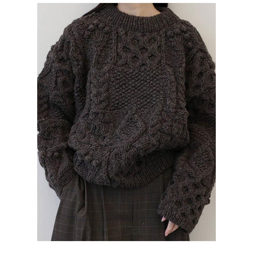 TODAYFUL トゥデイフル 2026Prefall トップス Pattern Hand Knit 10月