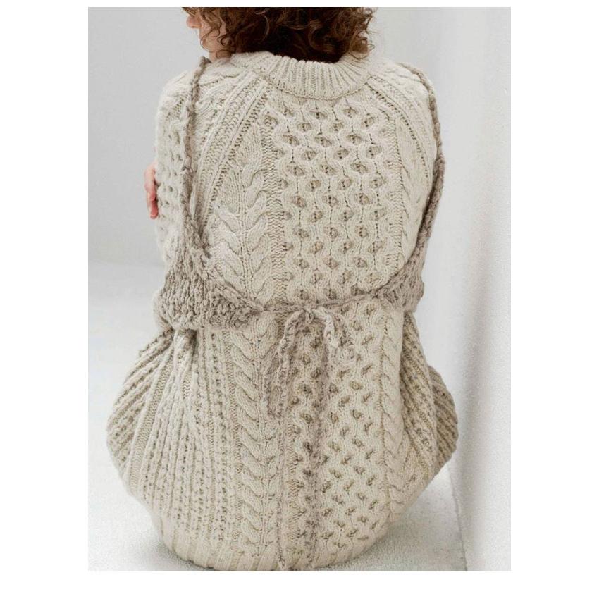 トゥデイフル TODAYFUL 2026Winter トップス Cable Over Knit 12月中旬〜1月上旬予約 ケーブルオーバーニット 長袖 ミドル丈 12620518 26冬の画像