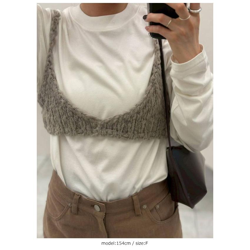 TODAYFUL トゥデイフル 2026Winter トップス Hand Knit Bustier 10月