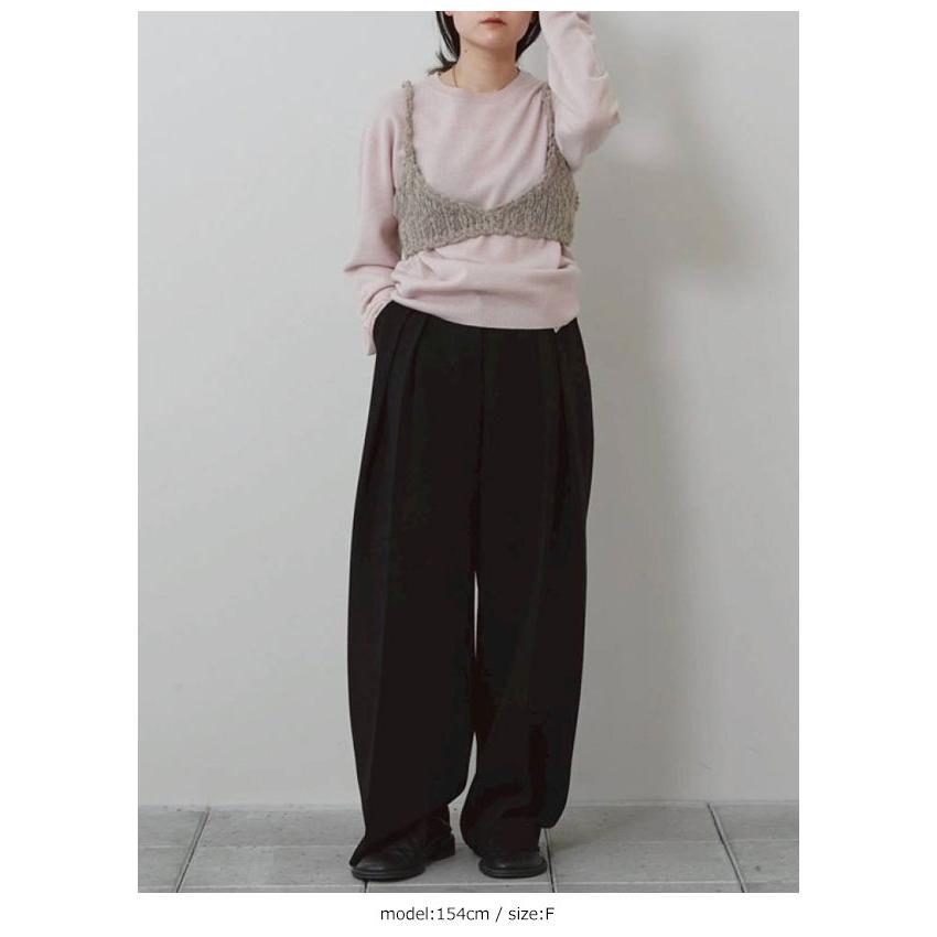 TODAYFUL トゥデイフル 2026Winter トップス Hand Knit Bustier 10月