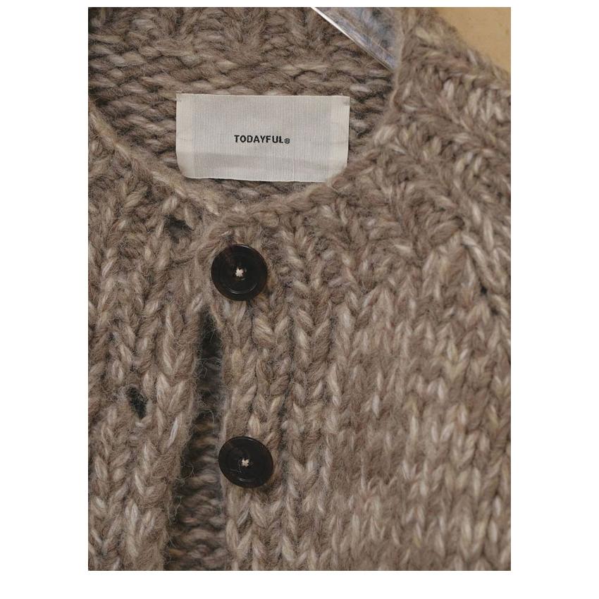 TODAYFUL トゥデイフル 2026Winter トップス Hand Knit Cardigan 12月