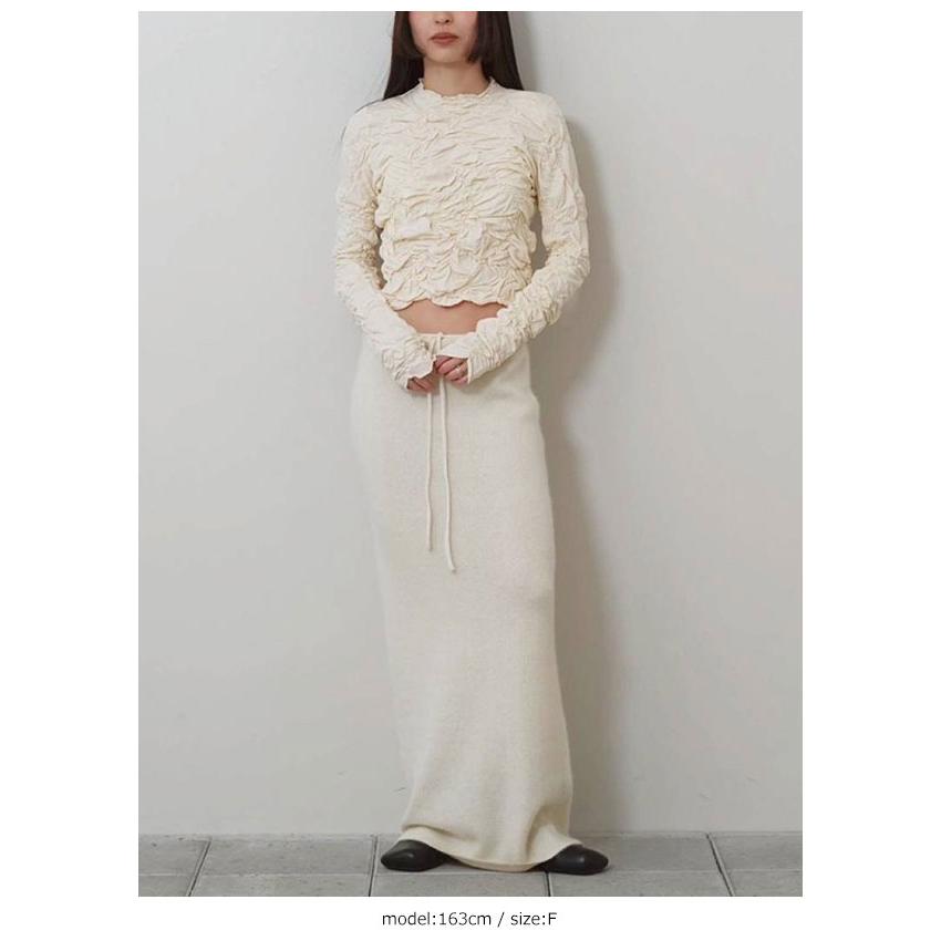 TODAYFUL トゥデイフル 2026Winter トップス Shirring Long T-shirts