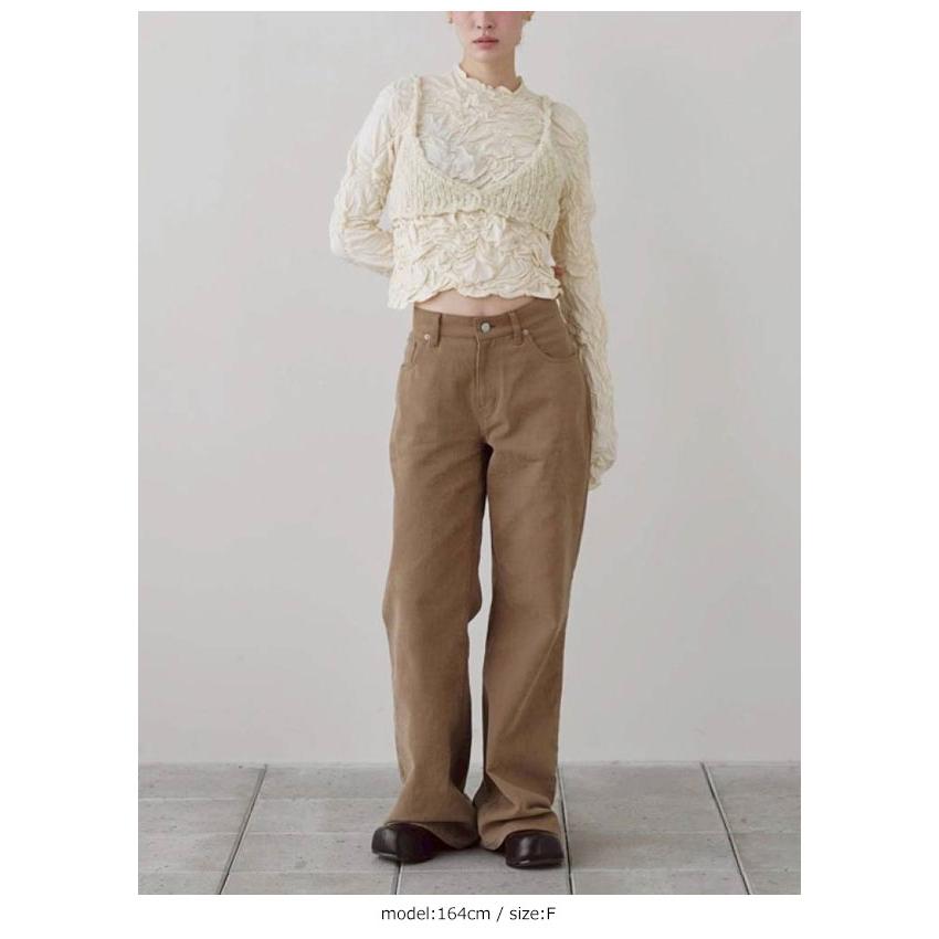 TODAYFUL トゥデイフル 2026Winter トップス Shirring Long T-shirts