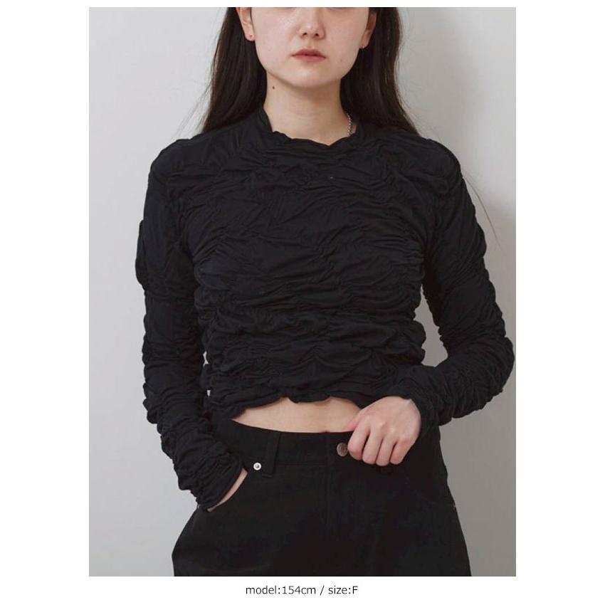 TODAYFUL トゥデイフル 2026Winter トップス Shirring Long T-shirts