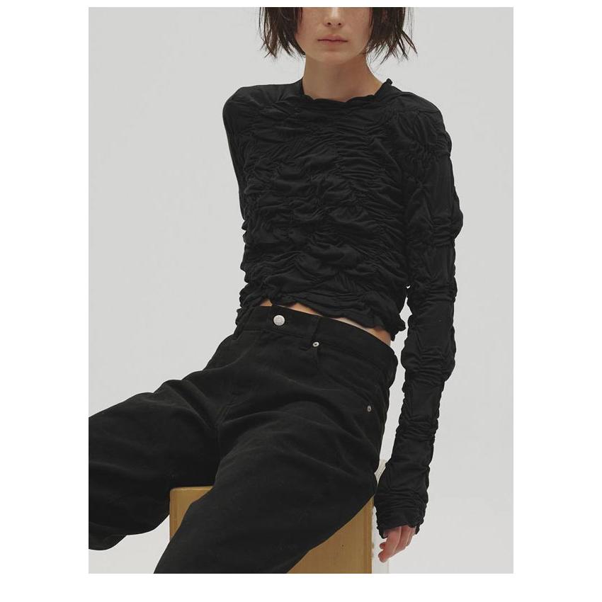 TODAYFUL トゥデイフル 2026Winter トップス Shirring Long T-shirts