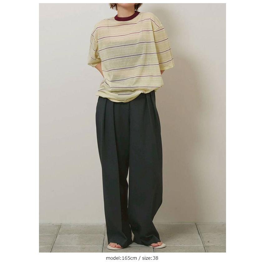 TODAYFUL トゥデイフル 2026Prefall ボトムス Bonding Wide Trousers 9