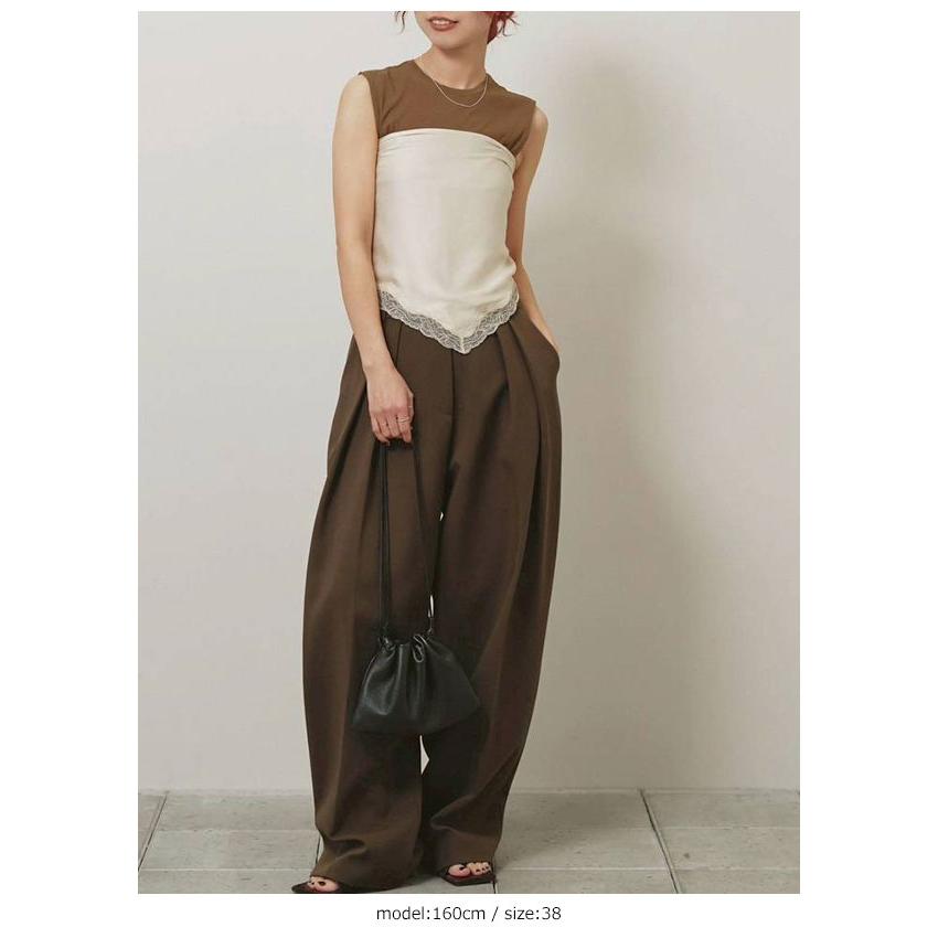 TODAYFUL トゥデイフル 2026Prefall ボトムス Bonding Wide Trousers 9