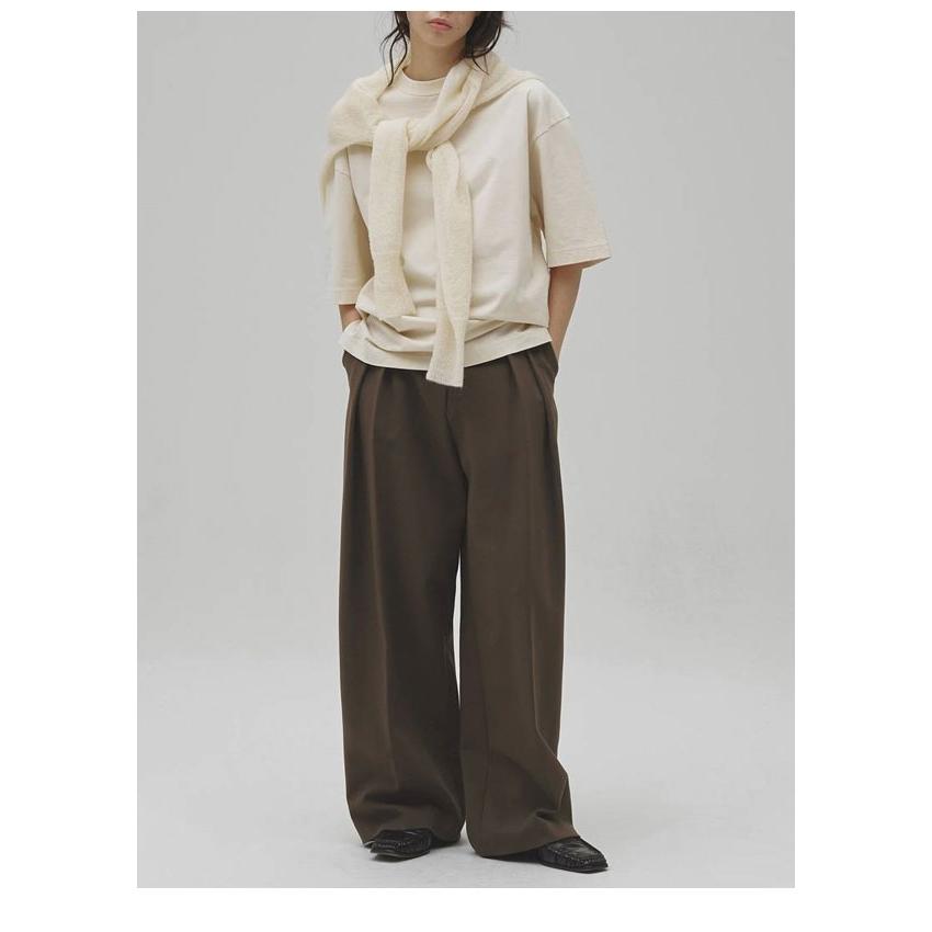 TODAYFUL トゥデイフル 2026Prefall ボトムス Bonding Wide Trousers 9