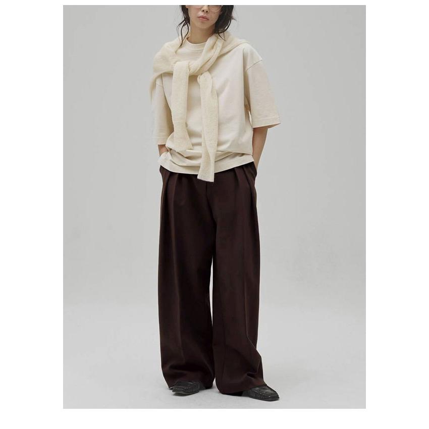 TODAYFUL トゥデイフル 2026Prefall ボトムス Bonding Wide Trousers 9