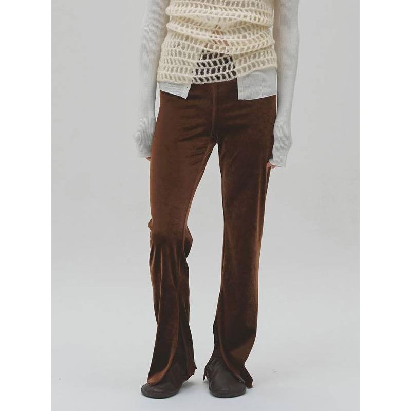 TODAYFUL トゥデイフル 2026Prefall ボトムス Velour Slit Leggings 8