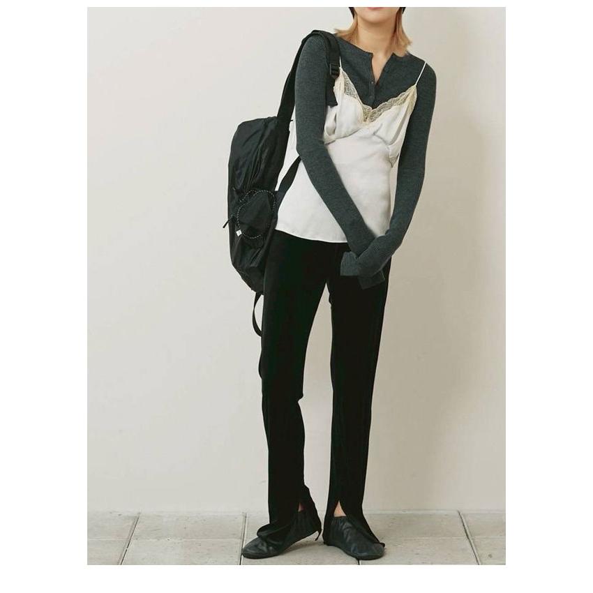 TODAYFUL トゥデイフル 2026Prefall ボトムス Velour Slit Leggings 8