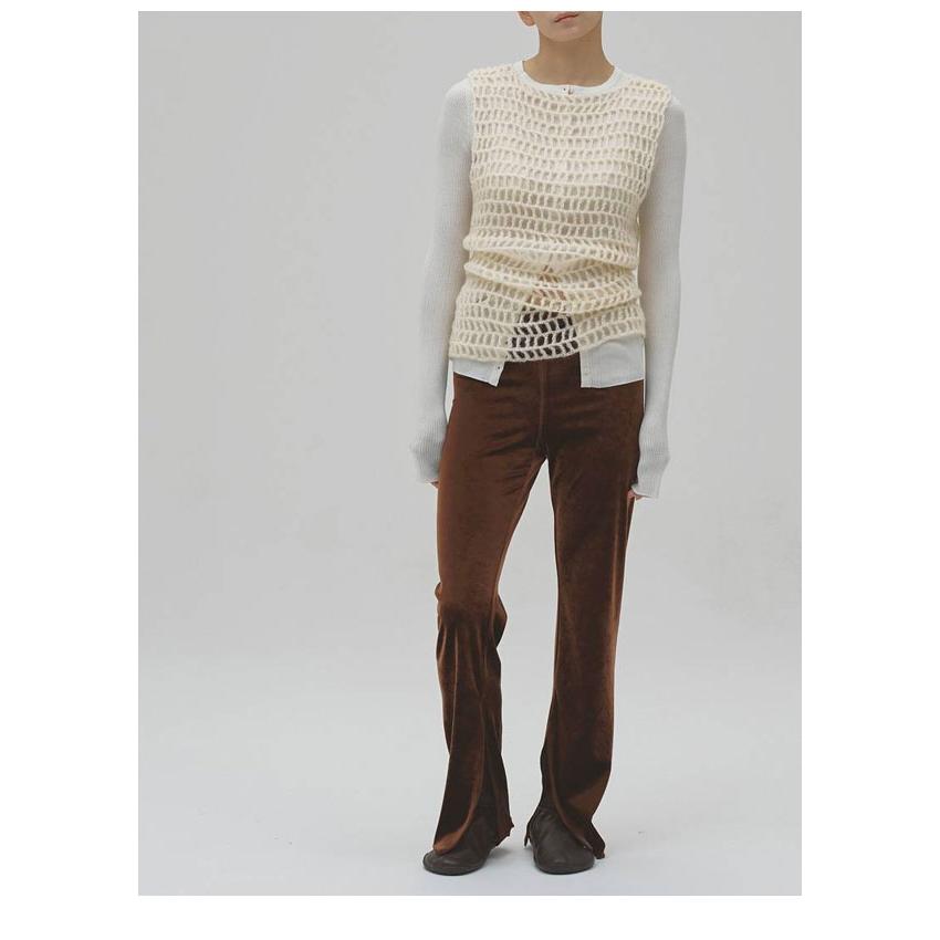 TODAYFUL トゥデイフル 2026Prefall ボトムス Velour Slit Leggings 8