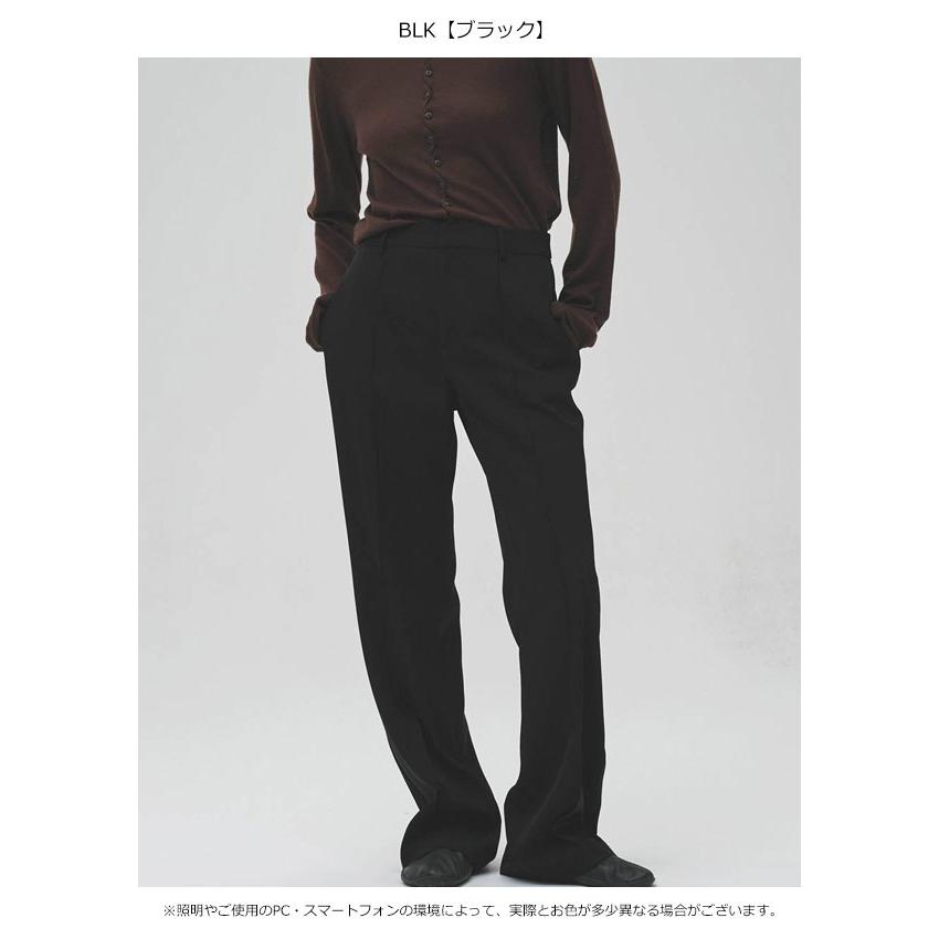 blurred closing ブラックトラウザー　サイズ32 TODAYFUL トゥデイフル 2026Prefall トップス Pintuck Straight