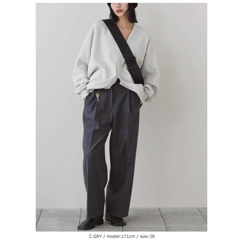 トゥデイフル TODAYFUL 2026Winter ボトムス Wool Painter Pants 11月下旬〜12月中旬予約 ウールペインターパンツ フルレングス ウール 12620716 26冬の画像