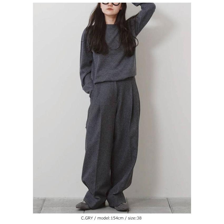トゥデイフル TODAYFUL 2026Winter ボトムス Wool Painter Pants 11月下旬〜12月中旬予約 ウールペインターパンツ フルレングス ウール 12620716 26冬の画像