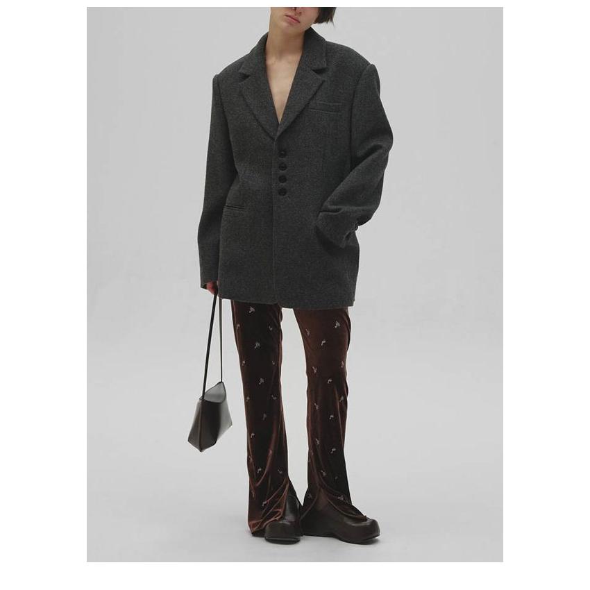 TODAYFUL トゥデイフル 2026Winter ボトムス Petit Flower Velour