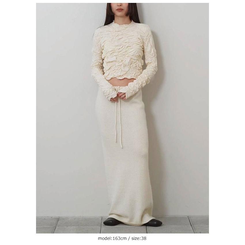 TODAYFUL トゥデイフル 2026Winter ボトムス Fox Wool Pencil Skirt 11