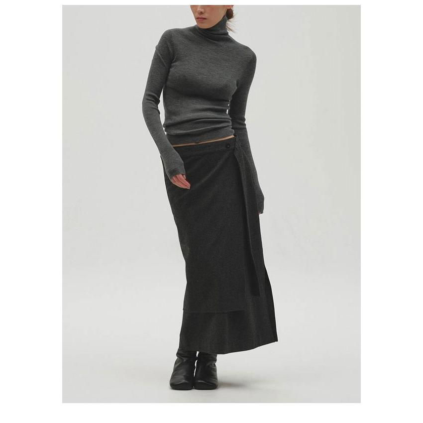 TODAYFUL トゥデイフル 2026Winter ボトムス Wool Wrap Skirt 11月中旬