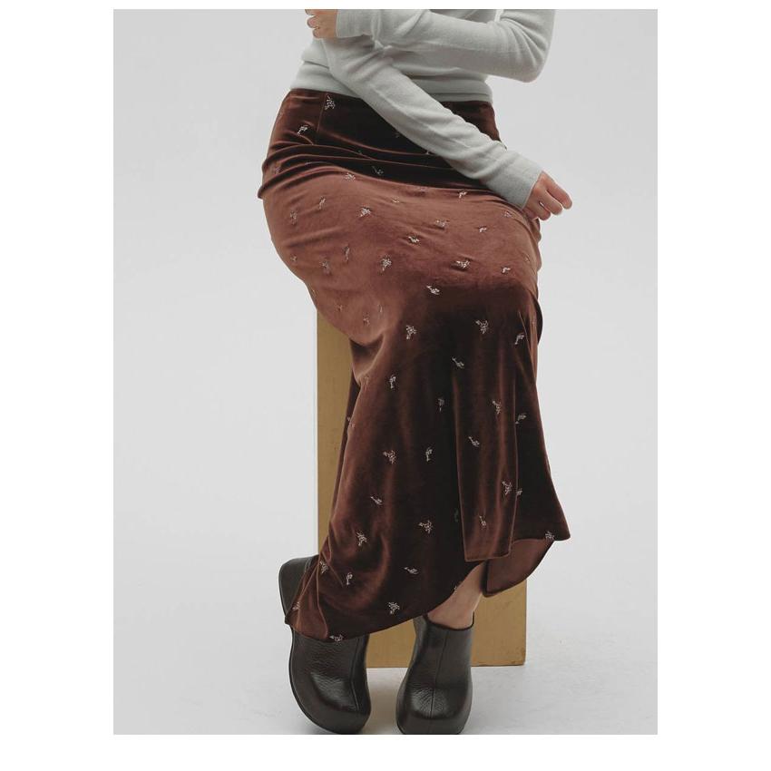 TODAYFUL トゥデイフル 2026Winter ボトムス Petit Flower Velour