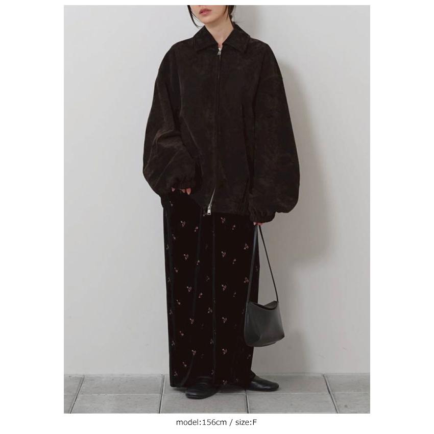 TODAYFUL トゥデイフル 2026Winter ボトムス Petit Flower Velour