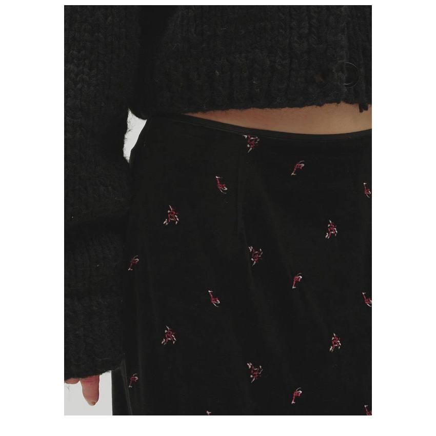 TODAYFUL トゥデイフル 2026Winter ボトムス Petit Flower Velour