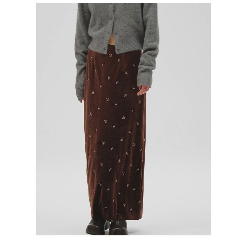 TODAYFUL トゥデイフル 2026Winter ボトムス Petit Flower Velour