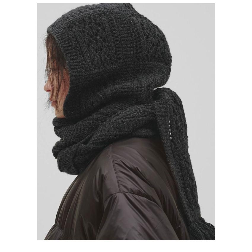 TODAYFUL トゥデイフル 2026Winter 小物 Cable Hoodie Muffler 11月