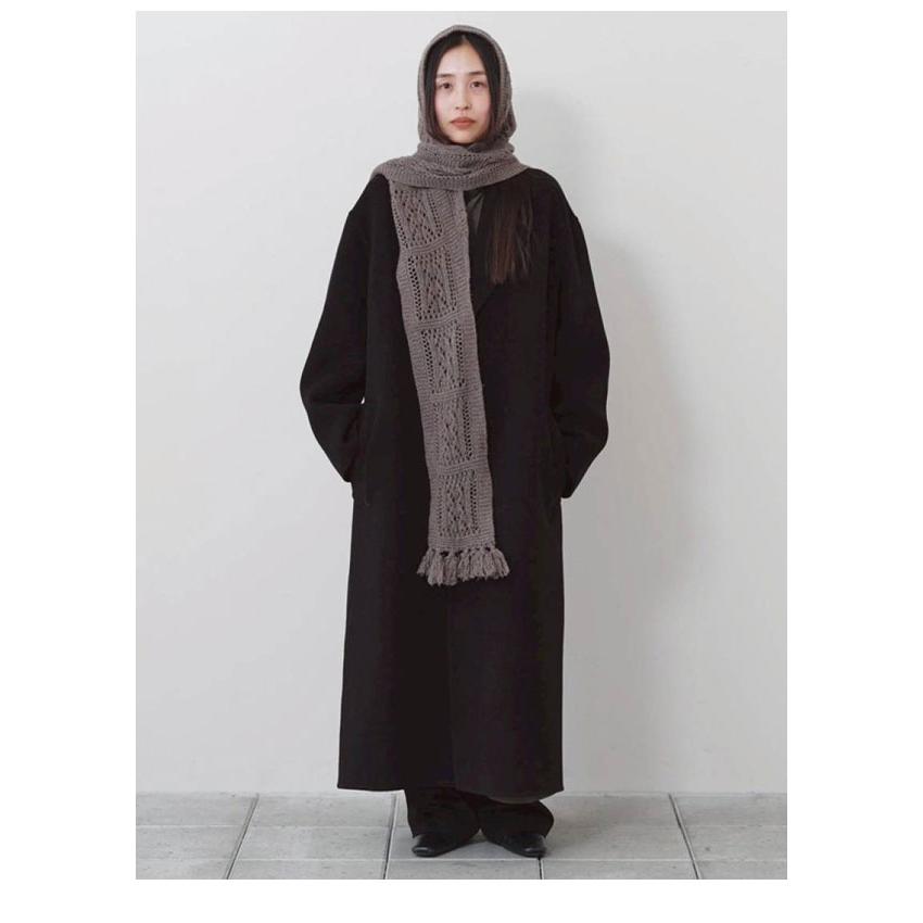 TODAYFUL トゥデイフル 2026Winter 小物 Cable Hoodie Muffler 11月