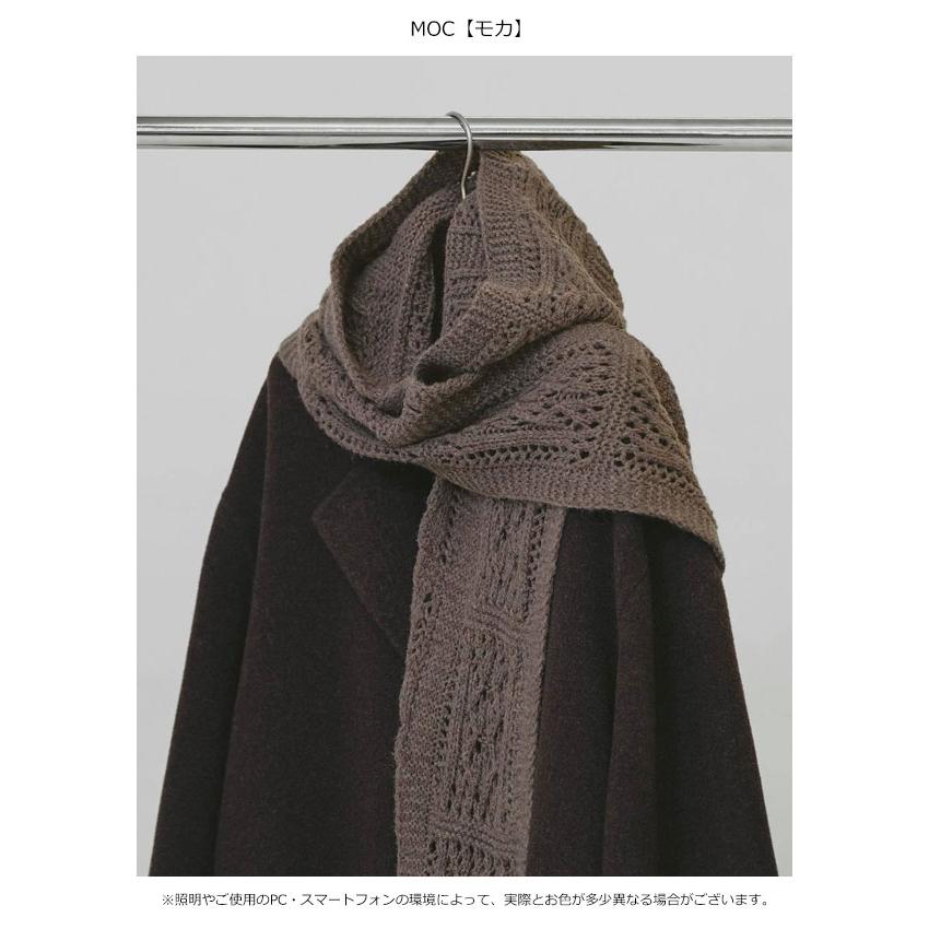 TODAYFUL トゥデイフル 2026Winter 小物 Cable Hoodie Muffler 11月