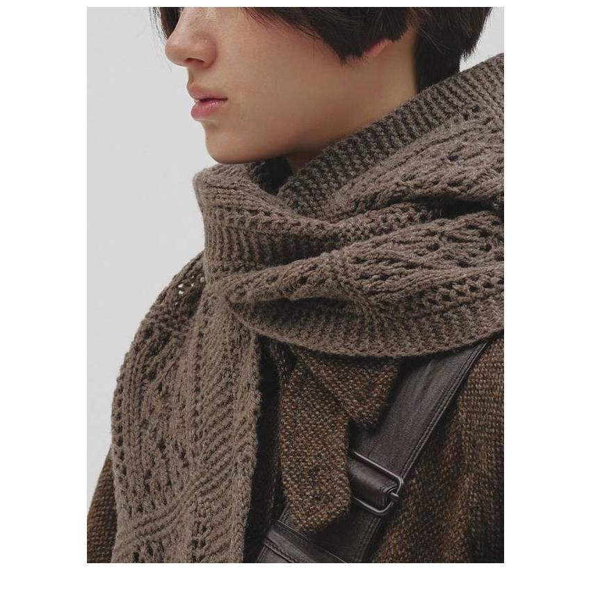 TODAYFUL トゥデイフル 2026Winter 小物 Cable Hoodie Muffler 11月