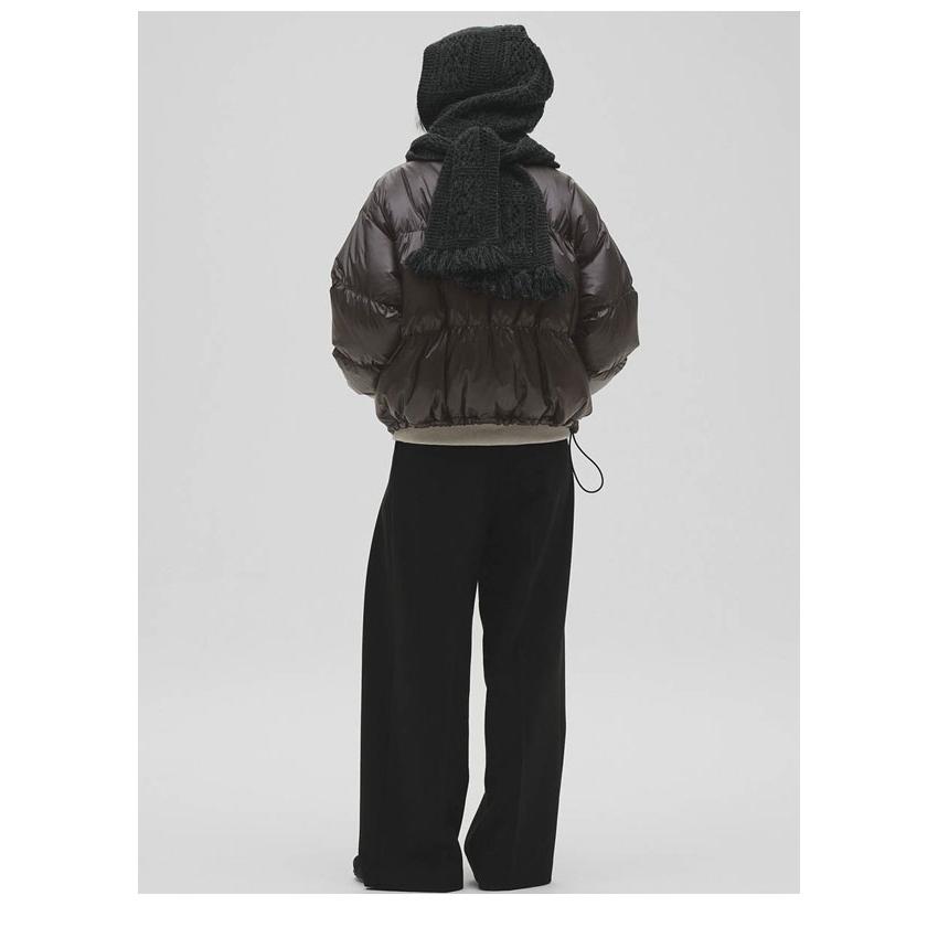 小物 THE EDOONI hoodie muffler BLACK TODAYFUL トゥデイフル 2026Winter 小物 Cable Hoodie Muffler 11月
