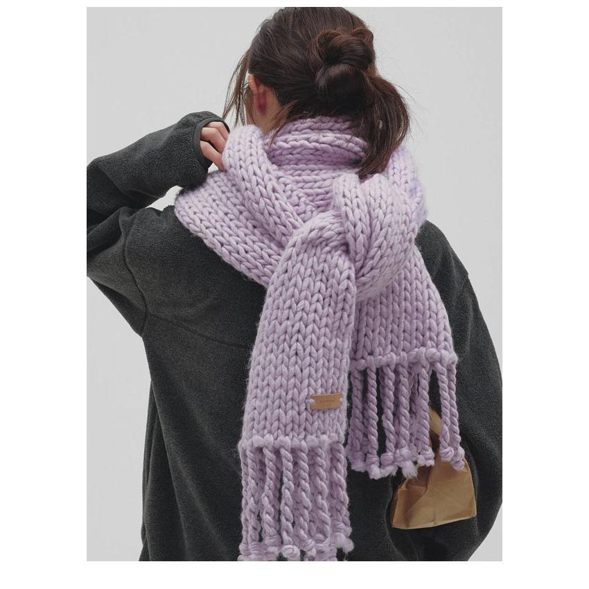 トゥデイフル TODAYFUL 2026Winter 小物 Lowgauge Volume Muffler 12月中旬〜1月上旬予約 ローゲージボリュームマフラー ニット ギフト 12621042 26冬の画像