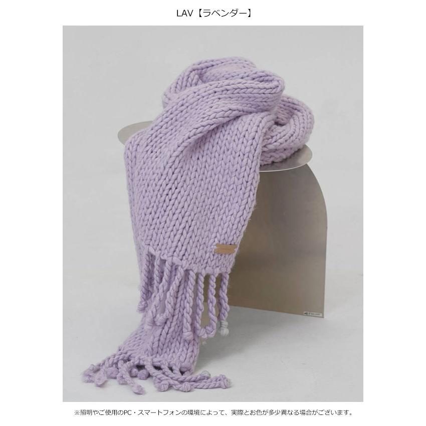 トゥデイフル TODAYFUL 2026Winter 小物 Lowgauge Volume Muffler 12月中旬〜1月上旬予約 ローゲージボリュームマフラー ニット ギフト 12621042 26冬の画像