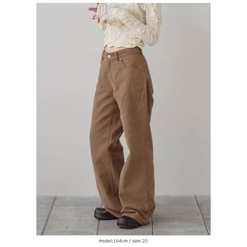 トゥデイフル TODAYFUL 2026Winter ボトムス Jamie's Denim 10月中旬〜11月上旬予約 ジェイミーズデニム ジーンズ パンツ ブラウン 12621404 26冬の画像