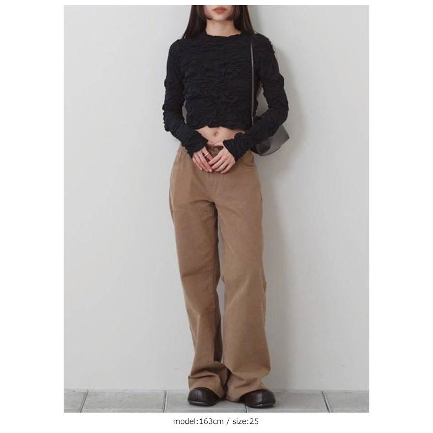 トゥデイフル TODAYFUL 2026Winter ボトムス Jamie's Denim 10月中旬〜11月上旬予約 ジェイミーズデニム ジーンズ パンツ ブラウン 12621404 26冬の画像