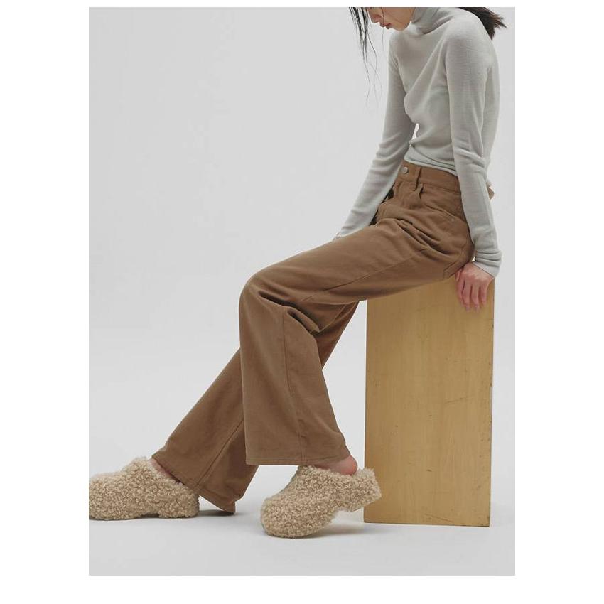 トゥデイフル TODAYFUL 2026Winter ボトムス Jamie's Denim 10月中旬〜11月上旬予約 ジェイミーズデニム ジーンズ パンツ ブラウン 12621404 26冬の画像