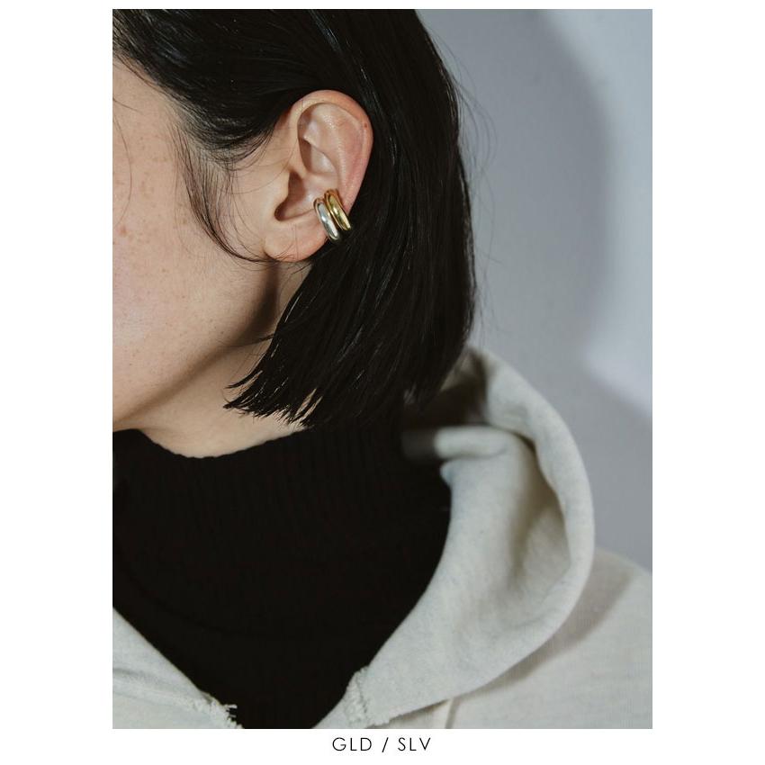 TODAYFUL 2024 Spring/Summer トゥデイフル Round Hoop Earcuff (Silver925) ラウンドフープイヤーカフ シルバー925 アクセサリー イヤリング 12990911 定番｜doubleheart｜04